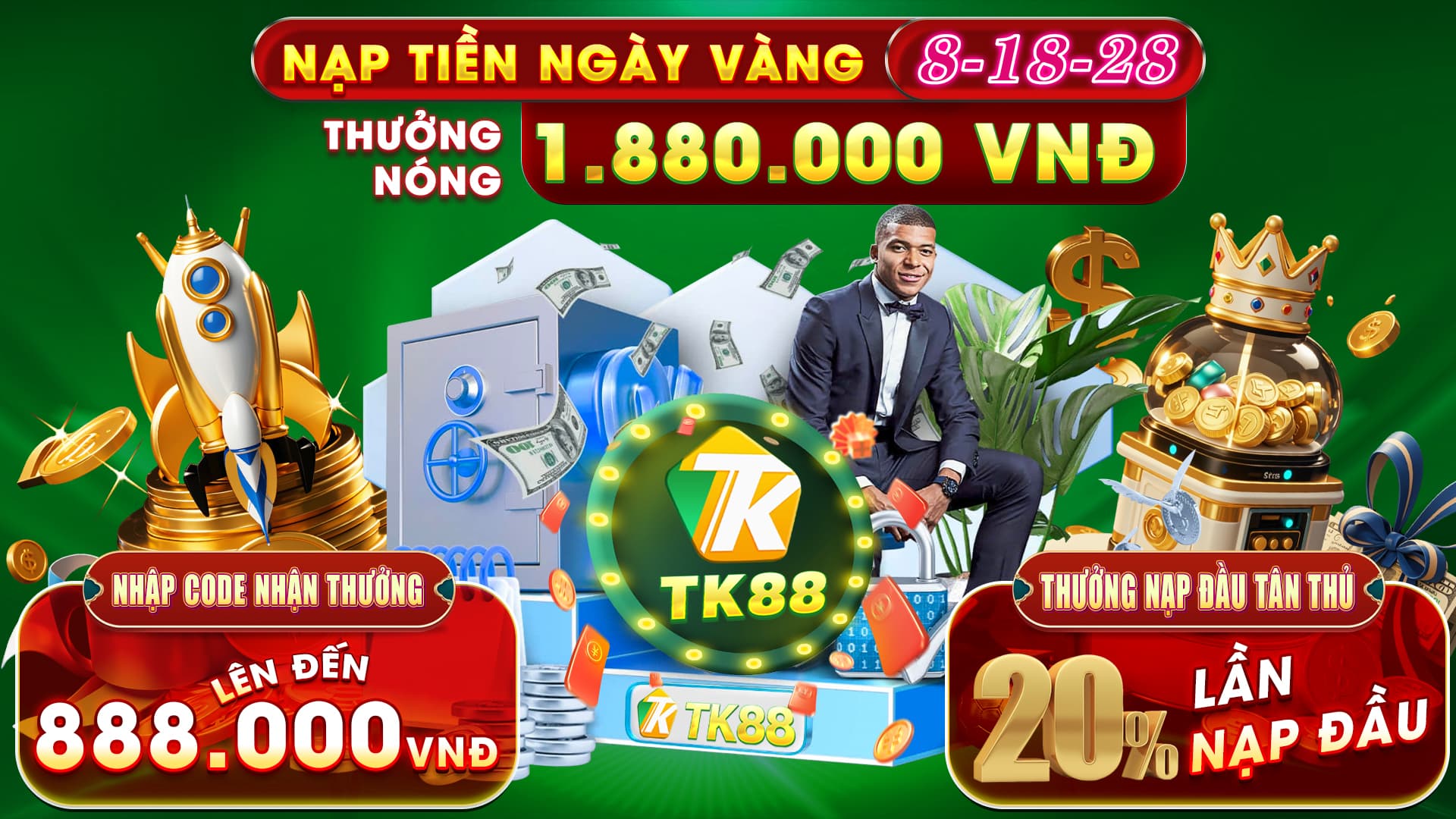 TK88 - Nhà cái uy tín hàng đầu tại Việt Nam